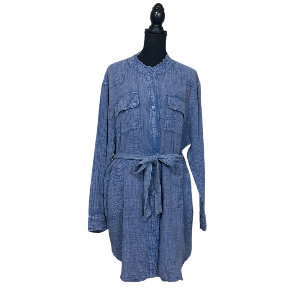 Ivy Jane Gauze Shirt Dress NWT (H-1) - Picture 2 of 12